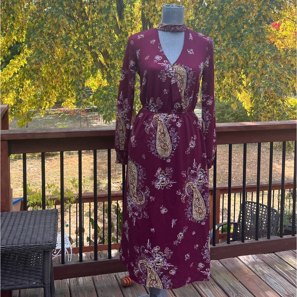 Fall midi dress